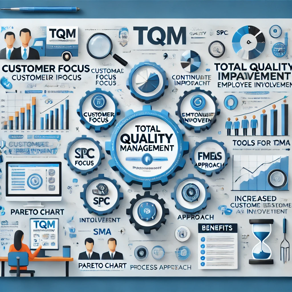 Tổng Quản Lý Chất Lượng (TQM) Quản lý chất lượng toàn diện Triển khai TQM hiệu quả Công cụ cải tiến chất lượng Phương pháp quản lý chất lượng